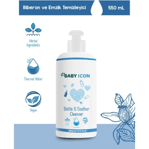 Baby Icon Doğal Portakal Yağlı Biberon Emzik Temizleyici 500 ml