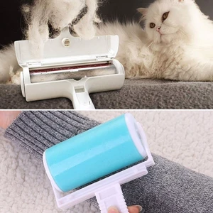 5Dm Hazneli Kedi&Köpek Tüy Temizleyici Kıl Toz Toplayıcı + Yıkanabilir Tüy Toz Toplama Rulosu