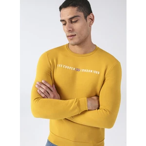 Lee Cooper O Yaka Hardal Erkek Sweatshirt 231 Lcm 241021 Stewar