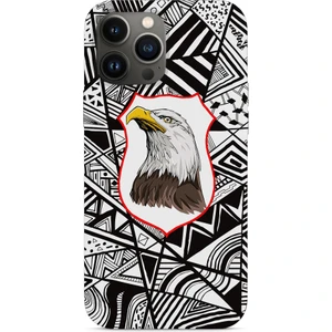 Asya Case Kartal Baskılı Apple iPhone 13 Pro Max Silikon Telefon Kılıfı Beşiktaş