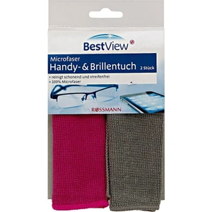 Best View Mikrofiber Gözlük ve Telefon Temizleme Bezi 2 Adet
