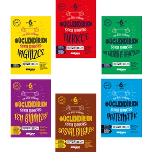 Ankara Yayıncılık 6.Sınıf Tüm Dersler Güçlendiren Soru Bankası Seti 6 Kitap 2022 Baskı