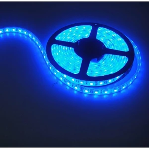 LED Şerit 10 Çipli Mavi Işık Iç Mekan 5mt. CT4484