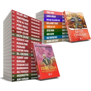 Tarihimizin Ilk Bilim Adamları ve Tarihte Iz Bırakanlar Seti 30 Kitap