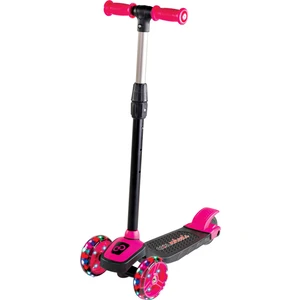 Scooter Çocuk Scooter Işıklı Slikon Teker Pembe 40 kg Taşıma