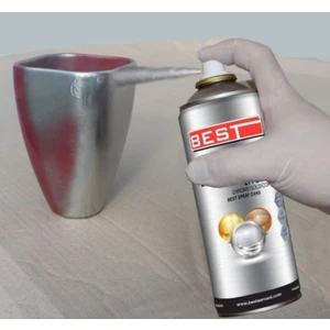 400 ml Krom Efekt Sprey Boya Parlak Krom Renk