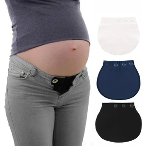 Hamile Pantolonu Bel Genişletici-Kadınlar Için Pantolon Genişletici 3'lü Set