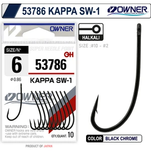 53786 Kappa Sw-1 Black Chrome Iğne
