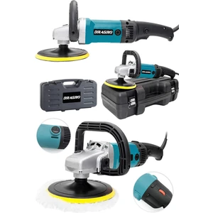O-Alman 4200 Watt Bakir Sargili 6 Kademe Devir Ayarlı Polisaj-Zımpara-Makinası-Maviii Drg-Mavi-4200-W Polisaj