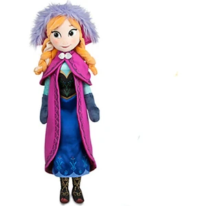 Prodigy Toy 50CM Anna Elsa Peluş Oyuncak Bebek Peluş Oyuncak (Yurt Dışından)