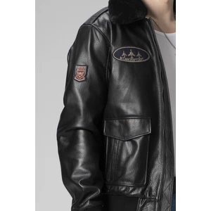 Copilot Jumbo Gerçek Deri Erkek Mont