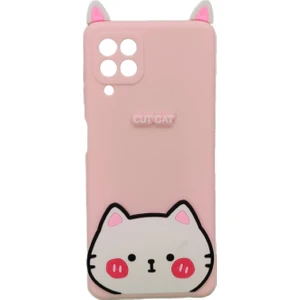 Samsung Galaxy A22 4g Uyumlu Cartoon Case Seri Arka Koruma