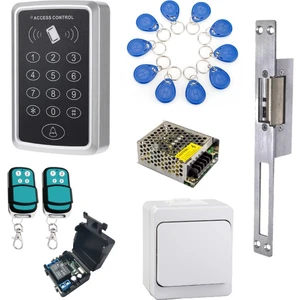RFID Uzaktan Kumandalı Butonlu Şifreli Kapı Kilidi Set