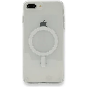  Apsuwa Iphone 8 Plus Kılıf Kablosuz Şajlı Şeffaf Silikon Magsafe Şeffaf