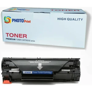 Photo Print Laserjet Pro Mfp M125NW Hp CF283A / 83A Ithal Muadil Toner 1.600 Sayfa