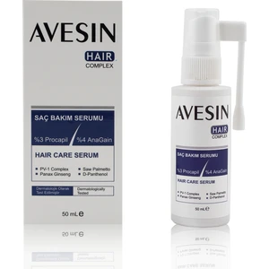Avesin Saç Bakım Serumu 50 ml İnce Telli Saçlar için Procapil ve D-Panthenol İçeren Zengin Formül