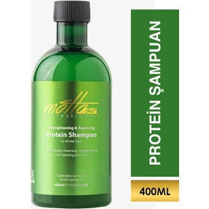 Motto Plus Professional ve Onarıcı Protein Şampuan 400 ml