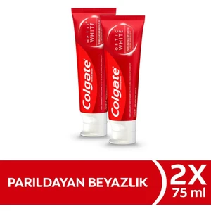 Optic White Parıldayan Beyazlık Diş Macunu 75 ml x 2 Adet