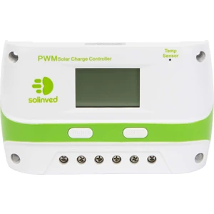 10A Amper PWM Solar Güneş Paneli Şarj Kontrol Cihazı Akü Batarya Şarj Regülatörü 12V 24V