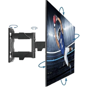 Nb P4 32"–55" Ultra Ince Tv&monitör Hareketli Duvar Askı Standı