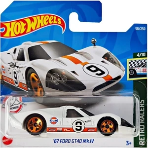Hot Wheels Hw Retro Racers 67 Ford GT40 Mk.ıv Hw.56