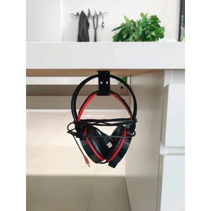 Hobi Demir Sanat Siyah Kulaklık Standı, Kulaklık Tutucu , Kulaklık Organizatör