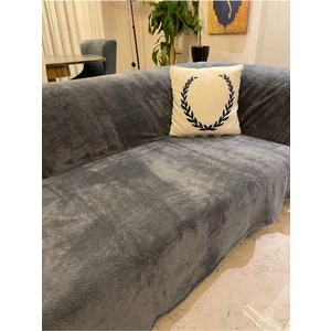 Antrasit Wellsoft Koltuk Örtüsü 220 x 230 cm