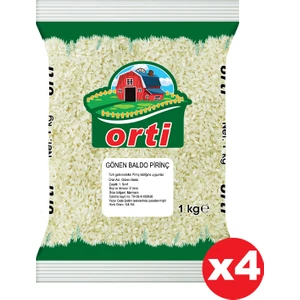 Gönen Baldo Pirinç 1 kg x 4 Paket