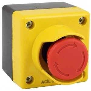 Kutulu Acil Butonu Korumalı MB3-BX151