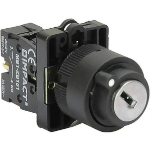 22mm Anahtarlı Buton 0-1 NO MB3-EG610