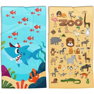 Çok Amaçlı Desenli Dekoratif Havlu 30 x 50 cm 2 Adet