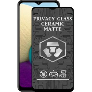 Caseart Samsung Galaxy A02 Tam Kaplayan Mat Seramik Nano Esnek Hayalet Ekran Koruyucu