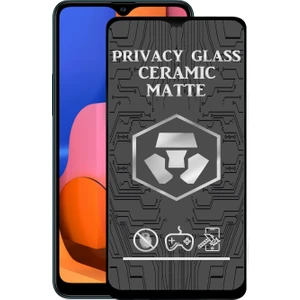 Caseart Samsung Galaxy A20S Tam Kaplayan Mat Seramik Nano Esnek Hayalet Ekran Koruyucu