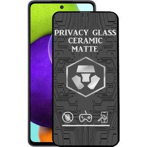 Caseart Samsung Galaxy A52 Tam Kaplayan Mat Seramik Nano Esnek Hayalet Ekran Koruyucu