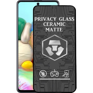 Caseart Samsung Galaxy A71 Tam Kaplayan Mat Seramik Nano Esnek Hayalet Ekran Koruyucu