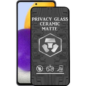 Caseart Samsung Galaxy A72 Tam Kaplayan Mat Seramik Nano Esnek Hayalet Ekran Koruyucu