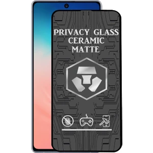 Caseart Samsung Galaxy A91 Tam Kaplayan Mat Seramik Nano Esnek Hayalet Ekran Koruyucu