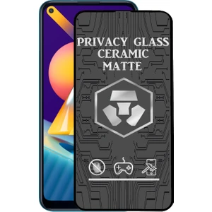 Caseart Samsung Galaxy M11 Tam Kaplayan Mat Seramik Nano Esnek Hayalet Ekran Koruyucu