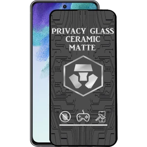 Caseart Samsung Galaxy S21 Fe Tam Kaplayan Mat Seramik Nano Esnek Hayalet Ekran Koruyucu