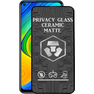 Caseart Xiaomi Redmi Note 9 Tam Kaplayan Mat Seramik Nano Esnek Hayalet Ekran Koruyucu