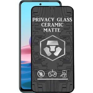 Caseart Xiaomi Redmi Note 10 Tam Kaplayan Mat Seramik Nano Esnek Hayalet Ekran Koruyucu