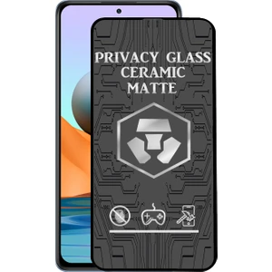 Caseart Xiaomi Redmi Note 10 Pro Tam Kaplayan Mat Seramik Nano Esnek Hayalet Ekran Koruyucu