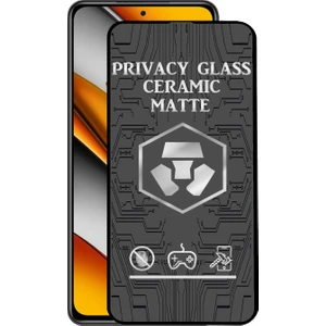 Caseart Xiaomi Poco F3 Tam Kaplayan Mat Seramik Nano Esnek Hayalet Ekran Koruyucu