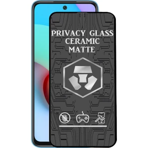 Caseart Xiaomi Redmi 10 Tam Kaplayan Mat Seramik Nano Esnek Hayalet Ekran Koruyucu