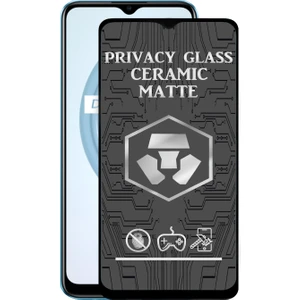 Caseart Realme C21 Tam Kaplayan Mat Seramik Nano Esnek Hayalet Ekran Koruyucu