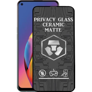 Caseart Oppo Reno 5 Lite Tam Kaplayan Mat Seramik Nano Esnek Hayalet Ekran Koruyucu