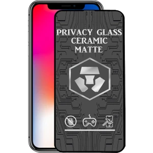 Caseart Apple iPhone x Tam Kaplayan Mat Seramik Nano Esnek Hayalet Ekran Koruyucu