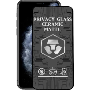 Caseart Apple iPhone 11 Pro Tam Kaplayan Mat Seramik Nano Esnek Hayalet Ekran Koruyucu