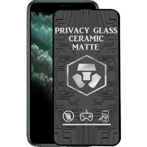 Caseart Apple iPhone 11 Pro Max Tam Kaplayan Mat Seramik Nano Esnek Hayalet Ekran Koruyucu