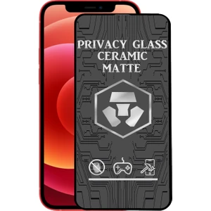 Caseart Apple iPhone 12 Mini Tam Kaplayan Mat Seramik Nano Esnek Hayalet Ekran Koruyucu
